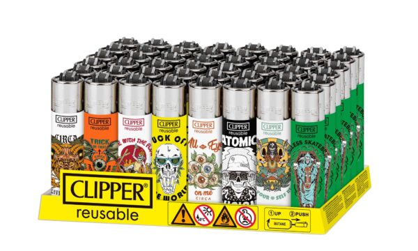 Clipper Lighters Design (48-Pack)