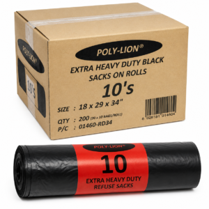 Sacks on Rolls 10's - Extra-Heavy-Duty - (200 bags)