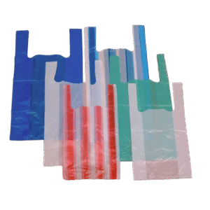 MD Recycled Vest Carrier Bags (Multiple Colours Available) 1000 Bags