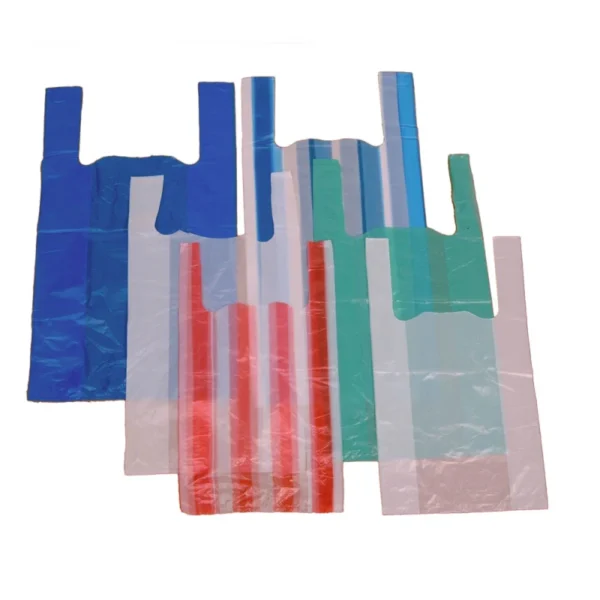 MD Recycled Vest Carrier Bags (Multiple Colours Available) 1000 Bags