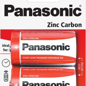 Panasonic - D-Battery (12-Pack)