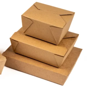 Brown Kraft Deli Boxes/Burger Boxes - Leakproof for Hot & Cold Products (All Sizes Available)