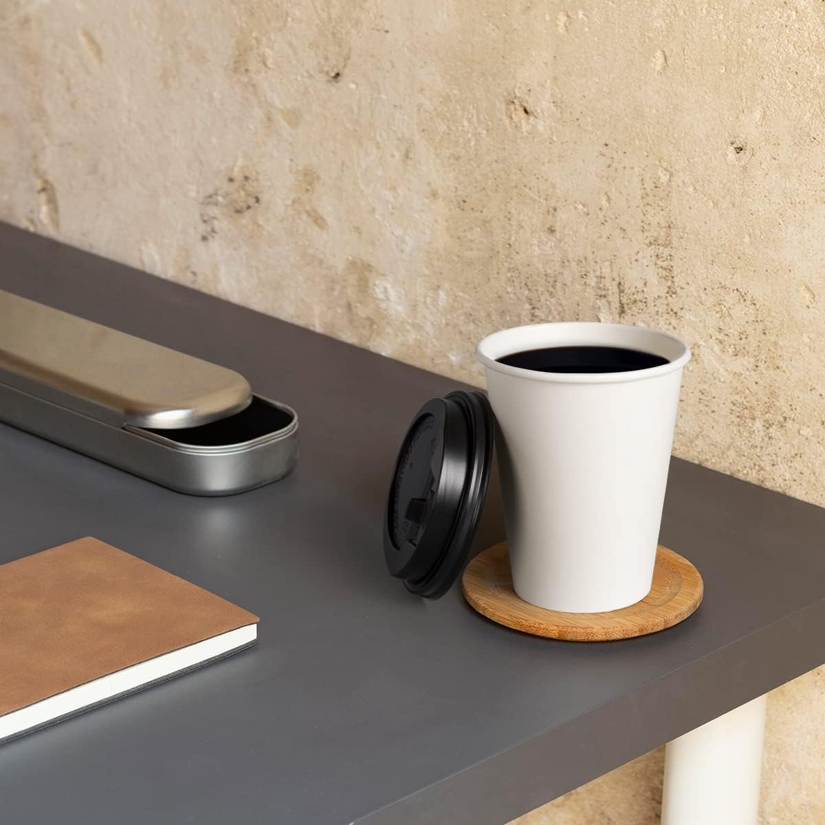 Coffee Cups White Single Wall - (1000 Pcs) All Sizes Available - Image 5