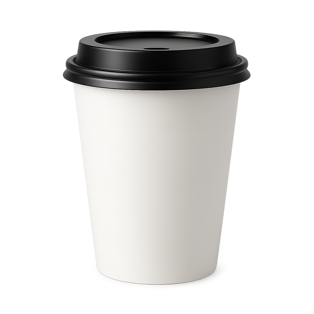Coffee Cups White Single Wall - (1000 Pcs) All Sizes Available
